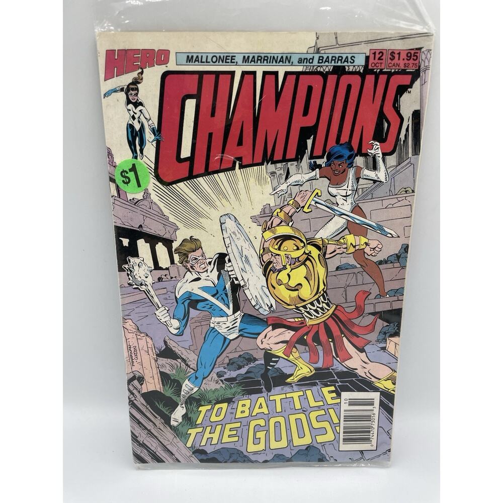 Champions #12 October 1988 Hero Comics